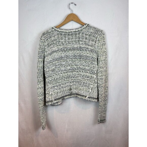 Classic Maje Tweed Boucle Jacket Cardigan Blazer SZ 3 (USL) pockets heavyweight - Picture 12 of 14